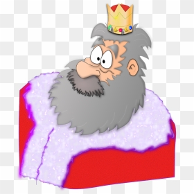 Santa As King, HD Png Download - crown cartoon png