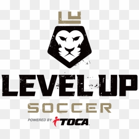 Custom Soccer Logo For Level Up Soccer Soccer Training - Custom Logo Designs Sports, HD Png Download - soccer logo png
