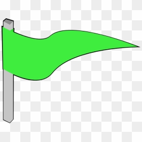 Green Flag Svg Clip Arts, HD Png Download - green flag png