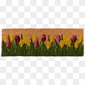 Doormat Coir Tulips - Kokos Deurmat Roos, HD Png Download - flower field png