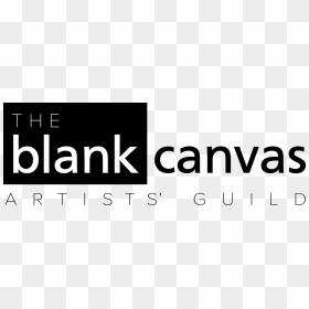 The Blank Canvas - Black-and-white, HD Png Download - blank canvas png