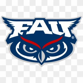 Florida Atlantic Football Logo, HD Png Download - owls png
