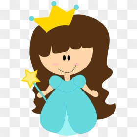 Princesas E Pr Ncipes - Princesse Clipart, HD Png Download - princess wand png
