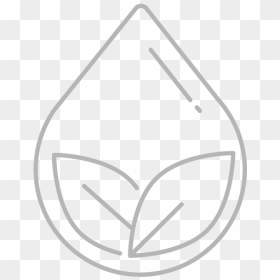 Water Drop With Leaves - Emblem, HD Png Download - drawn crown png