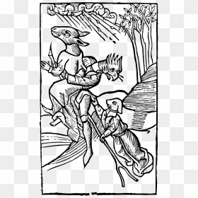 Witches And Demons Clip Arts - Ulrich Molitor De Lamiis, HD Png Download - demons png