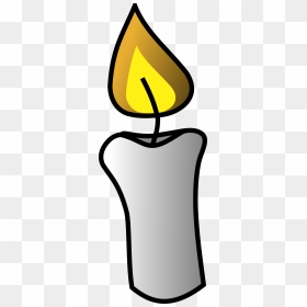 Candle Clip Arts - Candle Clipart No Background, HD Png Download - vela png