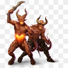 Devils & Demons Hexfield Strategy / Rpg Tba Handygames™ - Demons Devils, HD Png Download - demons png