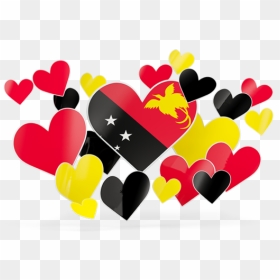 Flying Heart Stickers - England Flag Love Heart, HD Png Download - new sticker png