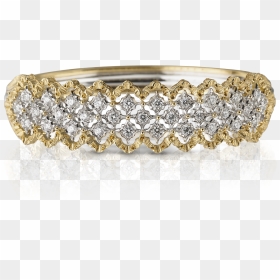 Buccellati - Bracelets - Rombi Bracelet - Jewelry - - Buccellati Rombi Bracelet, HD Png Download - silver wedding rings png