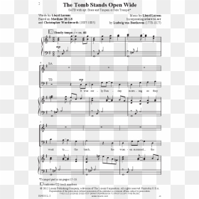 Sheet Music, HD Png Download - empty tomb png