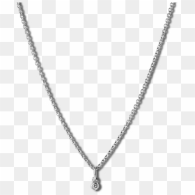 Combination Of An Anchor Chain And Diamond Pendant"  - Necklace, HD Png Download - diamond chain png