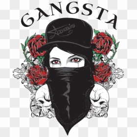 Gangsta Logo Png, Transparent Png - gangsta hat png