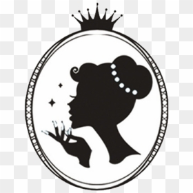 Eyelash Beauty Business Card Nail Art - Beauty Queen Silhouette Png Pageant Silhouette, Transparent Png - nail in wall png
