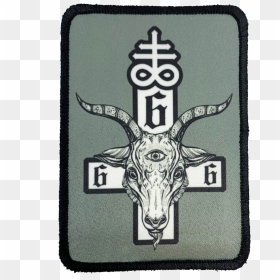 Emblem, HD Png Download - satanic cross png