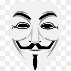 Anonymous Mask Png Image - Anonymous Mask Icon Png, Transparent Png - black mask png