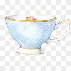 Teacup Clipart Watercolor - Cup, HD Png Download - free watercolor png