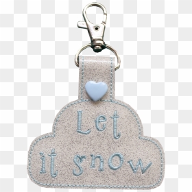 Ith Let It Snow Christmas Key Fob - Keychain, HD Png Download - let it snow png
