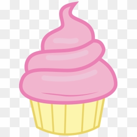 Vector Cupcakes Simple - Mlp Cupcake Png, Transparent Png - cupcake vector png