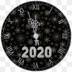 ❄️ Tube Horloge, 2020 Png ❄️ New Year Clipart, Clock - Horloge 2020, Transparent Png - new year clock png
