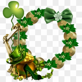 Clusterframe Irish Prinsess - Michael Jackson Saint Patrick's Day, HD Png Download - mardi gras border png