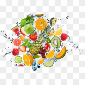 Thumb Image - Fruits And Vegetables Png, Transparent Png - fruit splash png