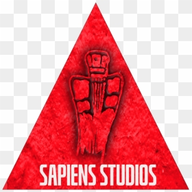 Sapiens Studios Second Red Triangulo White - Poster, HD Png Download - triangulos png
