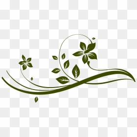 Leaf Flourish Png - Flourish Plant Clip Art, Transparent Png - cartoon leaf png