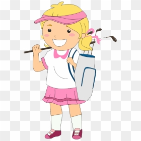Transparent Children Clipart Png - Child Golf Clip Art, Png Download - children clipart png