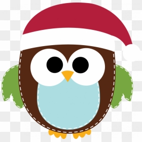 Christmas ~ Christmas Clip Art Borders Free Download - Balls Owl Christmas Clipart, HD Png Download - owls png