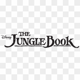 Disney The Jungle Book Logo, HD Png Download - book logo png