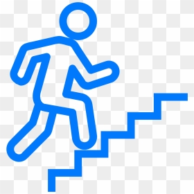 Staircase Vector Next Step - Stair Climbing Clipart, HD Png Download - step png