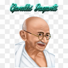 Gandhi Jayanti Png, Transparent Png - gandhi png