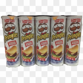 #cheeseburger #pringles #strangeflavor #freetoedit - Pringles Special Edition, HD Png Download - pringles png