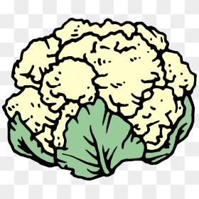 Cauliflower Broccoli Cabbage - Cauliflower Clip Art, HD Png Download - cauliflower png