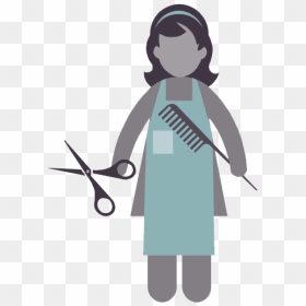 Hairdresser Transparent Images - Transparent Background Hairdresser Clipart Png, Png Download - hairdresser png