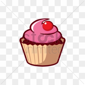 Cupcake Vector Logo Png - Cupcake Para Corel Draw, Transparent Png - cupcake vector png