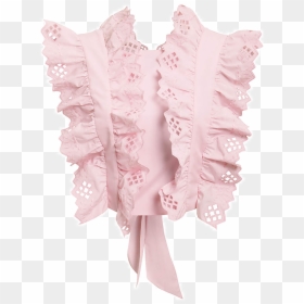 Alberta Ferretti Pink Top, HD Png Download - pink lace png