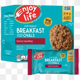 Enjoy Life Chocolate Chips , Png Download - Enjoy Life Breakfast Ovals Apple Cinnamon, Transparent Png - chocolate chips png