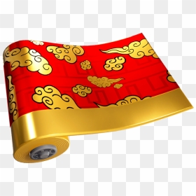 Envelopamento Nuvens Douradas Fortnite Featured Image - Gold And Red Wrap Fortnite, HD Png Download - nuvens png