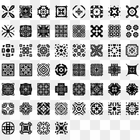 Free African Vector Patterns Black And White Png - African Pattern, Transparent Png - puntos png