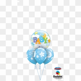Balloon Transparent Blue Baby, HD Png Download - decoraciones png