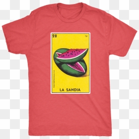 La Sandia Mens T-shirt - La Sandia, HD Png Download - sandia png