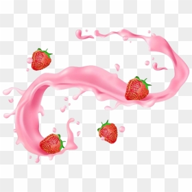 Splash Strawberry Png Photo - Strawberry, Transparent Png - fruit splash png