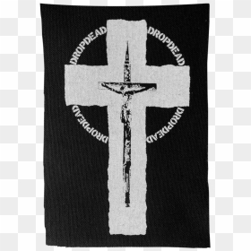 Dropdead "cross - Cross, HD Png Download - satanic cross png