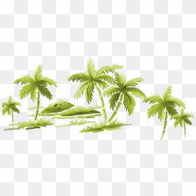 Palm Tree Png - Beach Flower, Transparent Png - palm tree.png