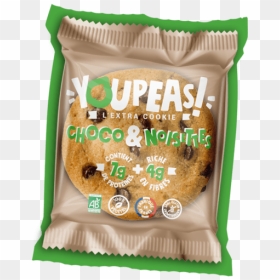 Youpeas Cookie Choco Noisettes - Confectionery, HD Png Download - chocolate chips png