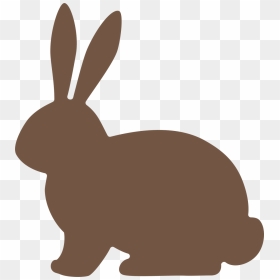 Transparent Bunny Silhouette Clipart - Bunny Svg, HD Png Download - rabbit silhouette png