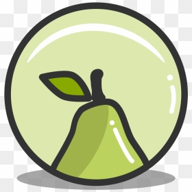 Button Pear Icon - Button Png Help Fruit, Transparent Png - fruit splash png