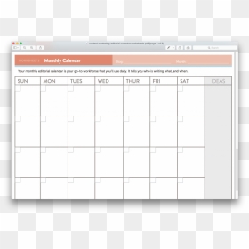 15 New Social Media Templates To Save You Even More - Spreadsheet, HD Png Download - calendar template png