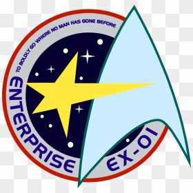 Star Trek Enterprise , Png Download - Circle, Transparent Png - star trek enterprise png